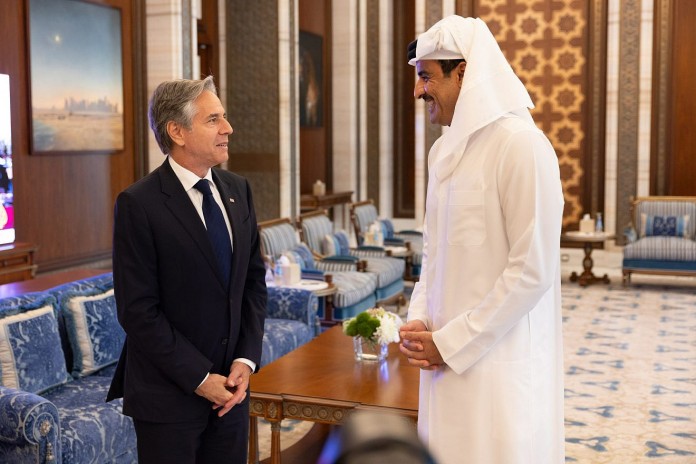 Blinken in Qatar