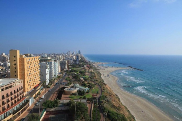 Netanya promenade coast line 1 -Courtesy of the Dept. of the Netanya Municipality Spokesperson (002)
